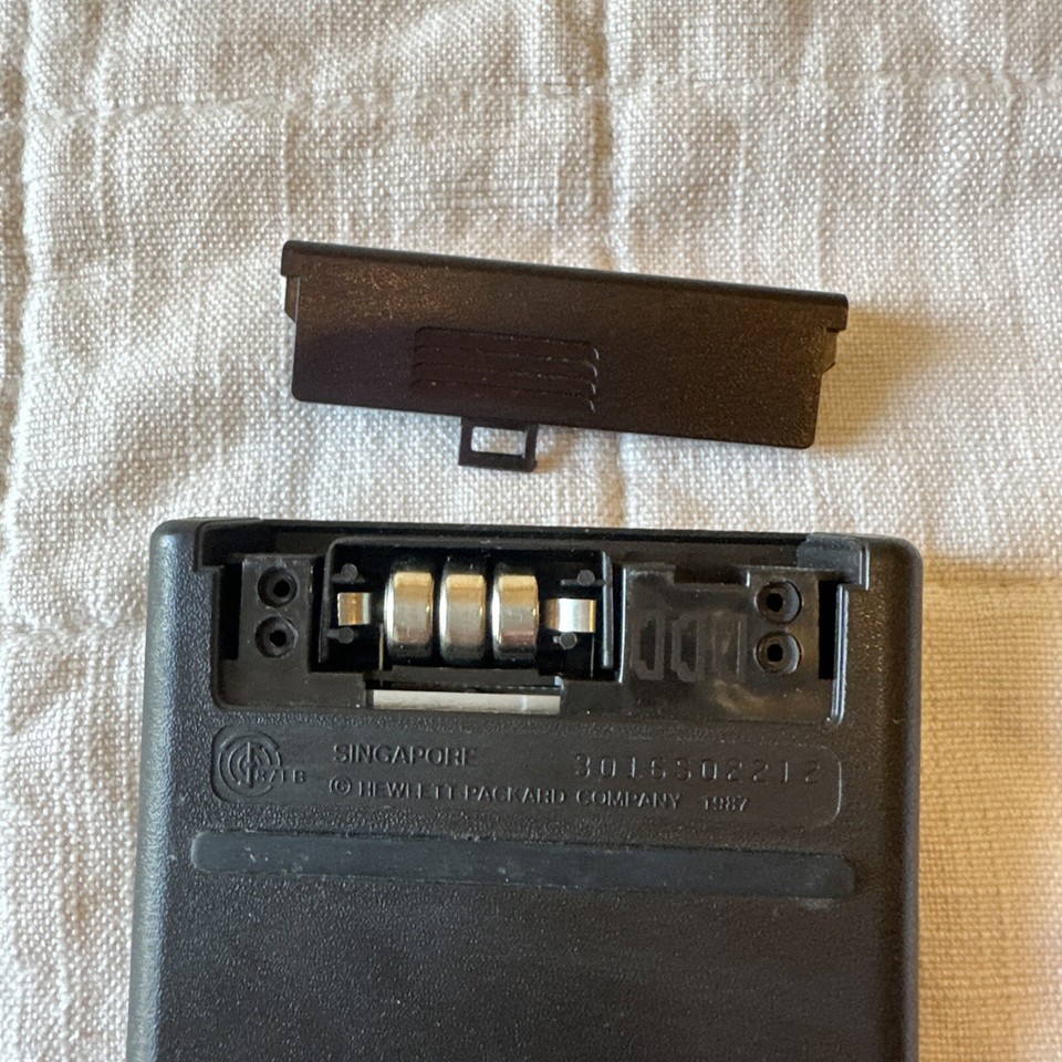 Vintage HP 32S RPN Scientific Calculator Working No Batteries eBay