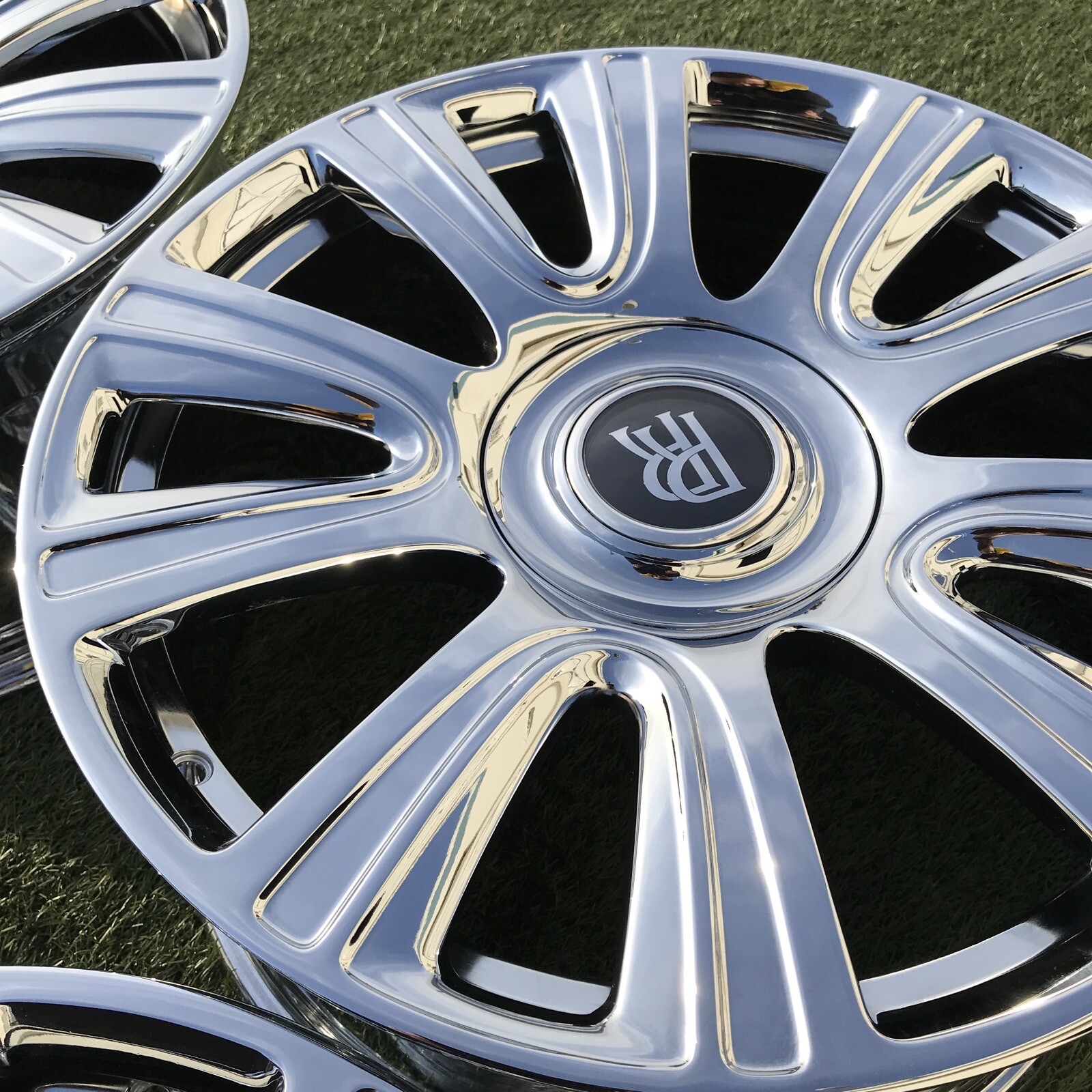 21 ROLLS ROYCE DAWN GHOST WRAITH OEM GENUINE STOCK RIMS CHROME FACTORY SET 4