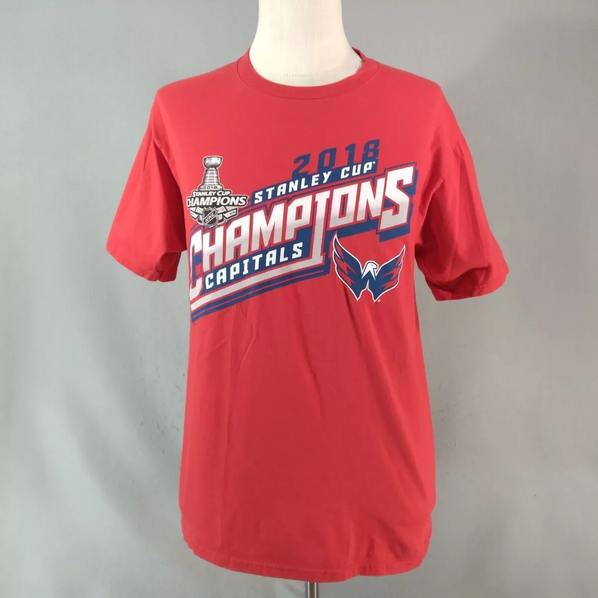 Washington Capitals shirt men s large Alex Ovechkin Stanley Cup