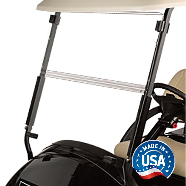Club Car Onward Clear Fold Down Golf Cart Windshield (1/4 inch Acrylic