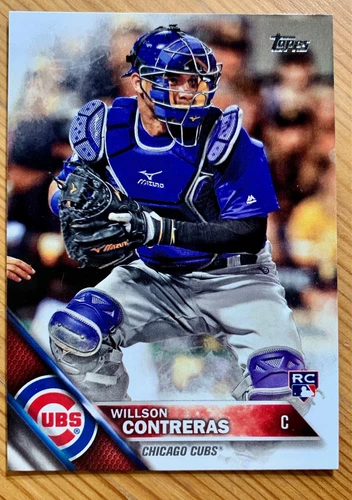 2016 Topps Update Willson Contreras RC Rookie Cubs Cardinals US266