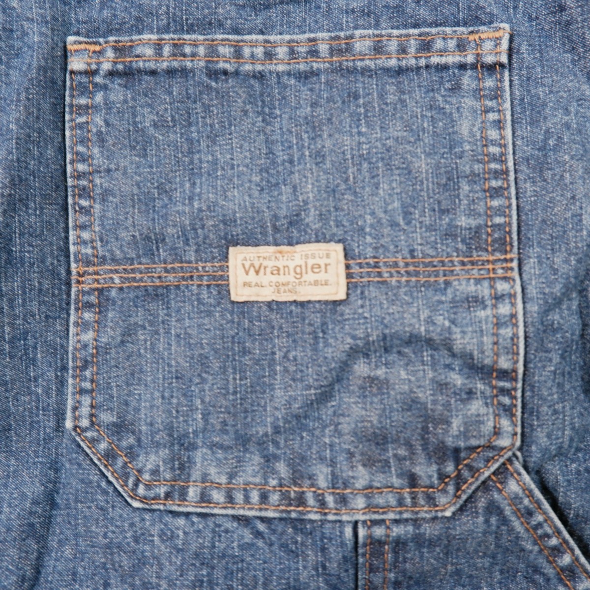 Mens Wrangler Denim Blue Jeans Carpenter Medium Wash Shorts