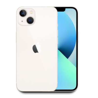 Apple iPhone 13 6.1" Unlocked 128GB (Starlight) A2482 - w/1 Year Warranty