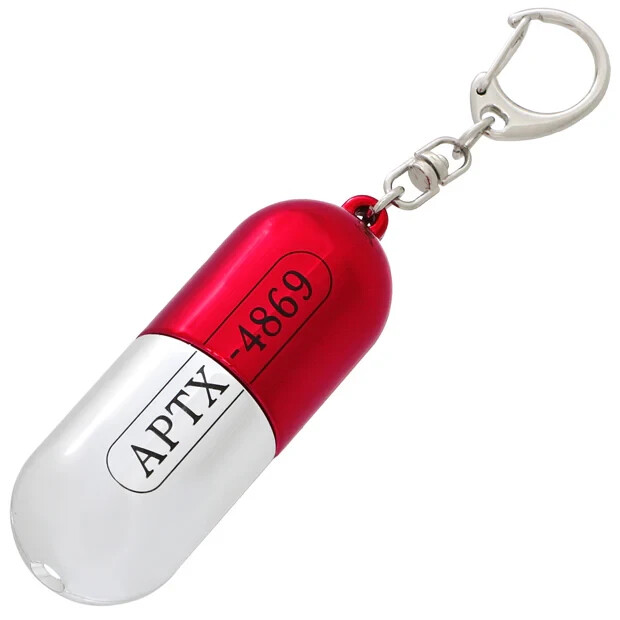 [Universal Studio] Detective Conan APTX4869 Light keychain From JP NEW