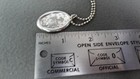 Chapel sterling silver miraculous medal on 22" beaded chain — photo 3