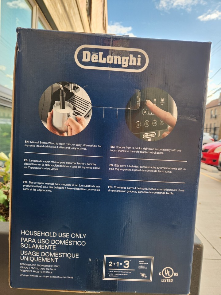 DeLonghi Magnifica Start Automatic Espresso & Coffee Machine ECAM22022b