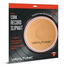 Cork Turntable Mat Record Player Mat for Vinyl LP Records Record Slipmat for DJ