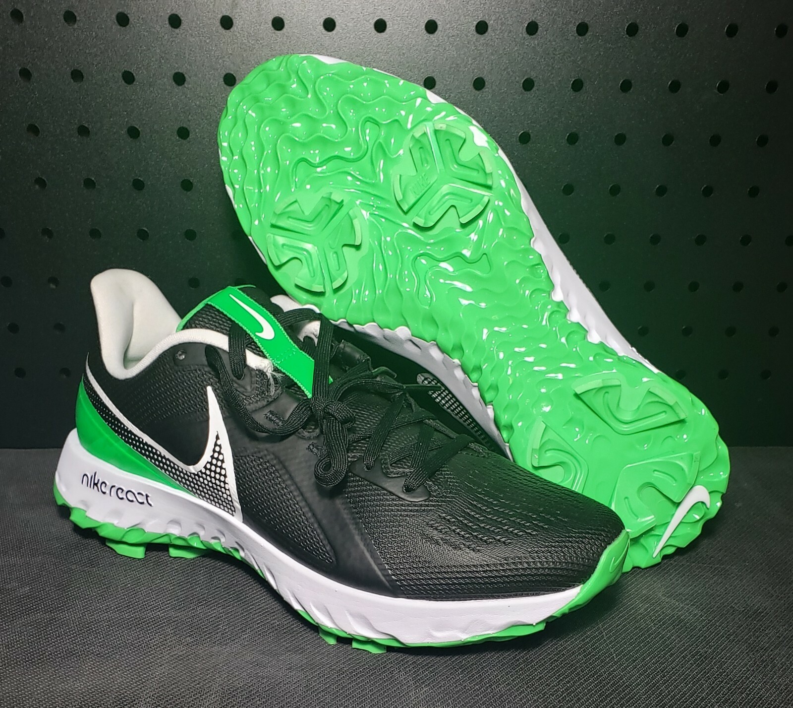 Nike React Infinity Pro Golf Shoes CT6620 001 Men's Sz 8 (Women's Sz 9.5)