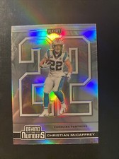 2020 Playoff Behind the Numbers Christian McCaffrey Silver