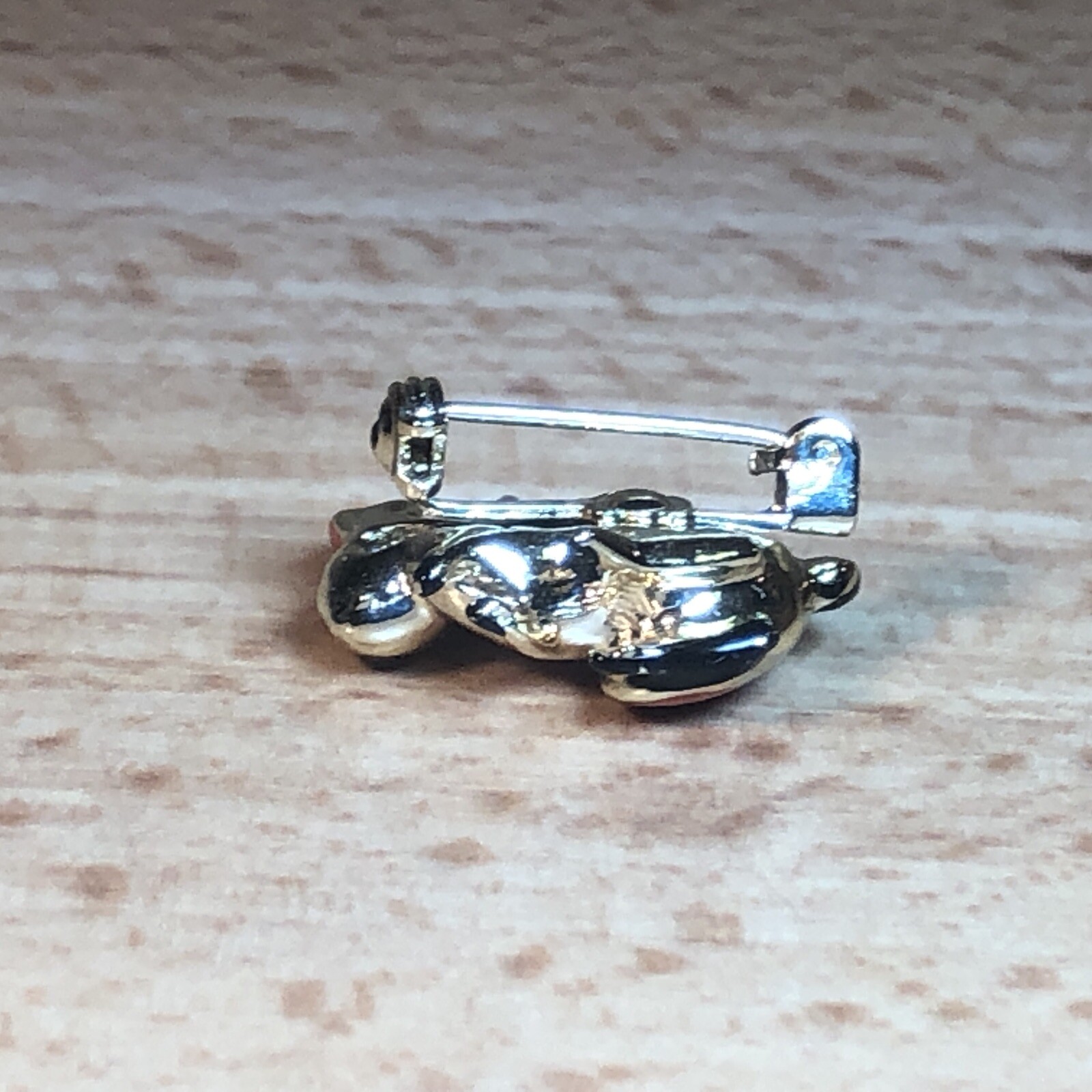 Vintage Easter Rabbit Bunny Ruby Rhinestone Eye E… - image 8