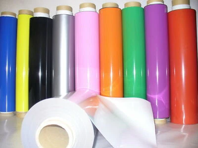 Magnetic Sheet & Signs Stencil Vinyl Rolls Many Lengths Plain & Many Colours
