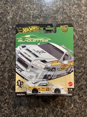 2025 HOT WHEELS PREMIUM SILHOUETTES LB-ER34 NISSAN SKYLINE NO 1/5