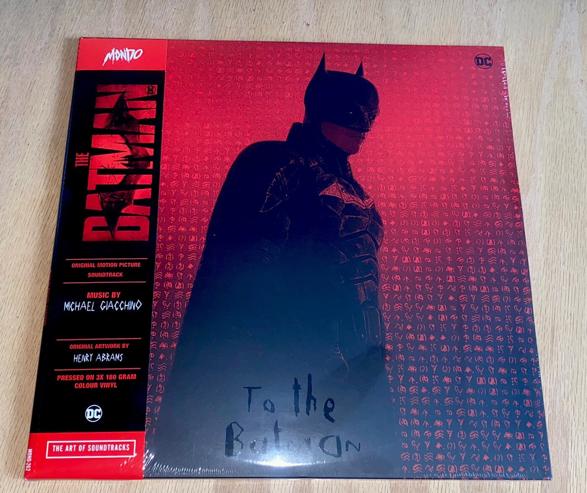 THE BATMAN color vinyl 3LP レコード 新品 The Batman Motion Picture Soundtrack Vinyl Mondo Color 3XLP