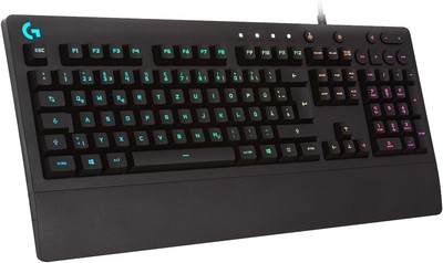 Logitech G213 Prodigy Gaming-Tastatur RGB-Beleuchtung - UK-Englisch QWERTY