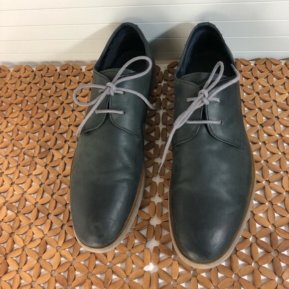 SAOLA Scarpe eleganti derby stringate ALDO da uomo in pelle nera taglia 10