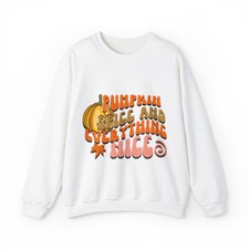 Pumpkin Spice and Everything Nice Sweatshirt, Coffee Hoodie, Fall Sweatshirt