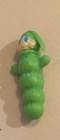 Dollhouse Miniature Toy / Doll - Green Glow Worm / Gloworm - 1-1/4"