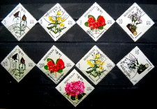 Bhutan 1967 zestaw patelni stemplowany