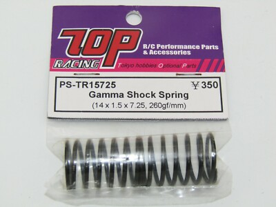 Top Racing Gamma Tourenwagenfeder -1pr 14x1,5x7,25 - 260gf/mm - PS-TR15725