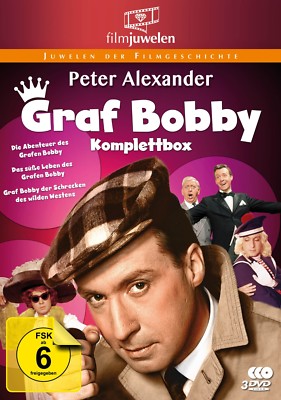 Graf Bobby Komplettbox - Die komplette Filmtrilogie - Peter Alexander [3 DVDs]