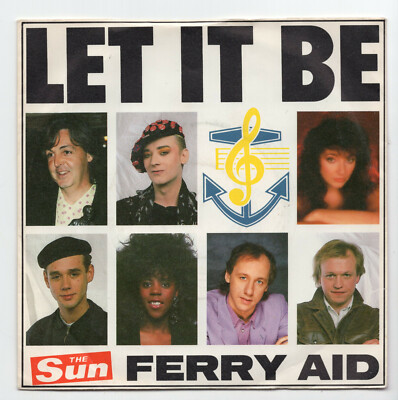 (V529) Ferry Aid, Let It Be - 1987 - 7 inch vinyl A5/B2