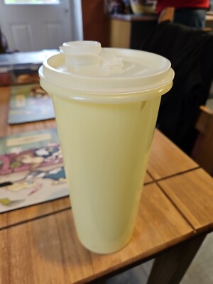 Tupperware Hochbehälter mit Klappdeckel Kaltgetränk Vintage 