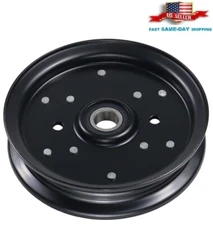 Idler Pulley For Hustler SUPER S TrimStar 781856 / 5-3/4 OD Flat Idler Pulley