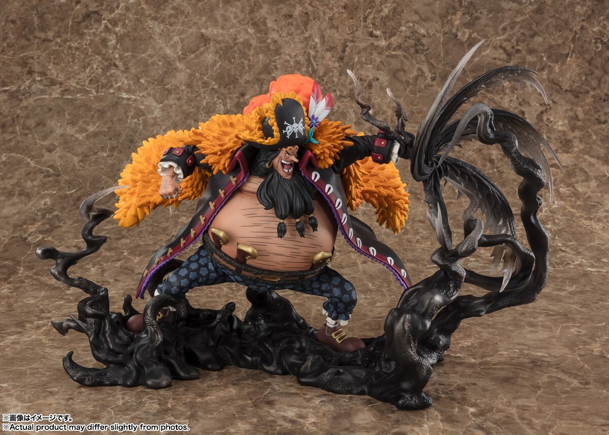 MARSHALL D.TEACH BLACK VORTEX フィギュア NEW Bandai Figuarts ZERO Extra Battle Marshall.D.Teach Black