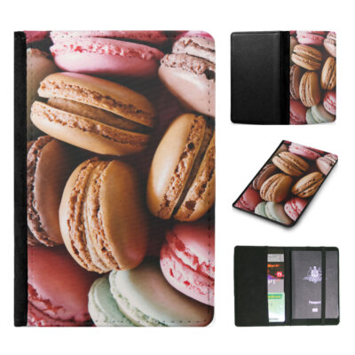 PASSPORT ITINERARY ORGANIZER|SWEET COLORFUL MACARON BISCUIT #3