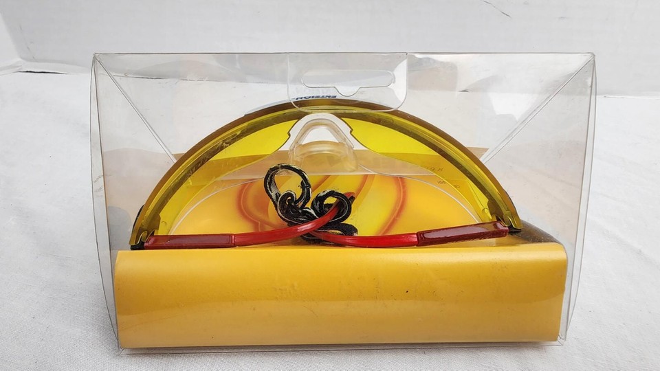 Ektelon TT Rebel Racquetball Glasses w/ Extra Amber Lens & Strap New