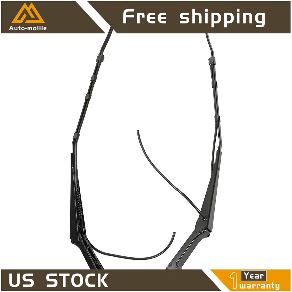 Front Left+Right Windshield Wiper Arm For Mercedes Freightliner Dodge Sprinter - Image 3 of 4