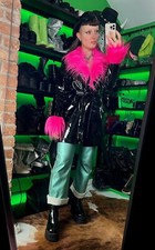 Dolls Kill X Bratz Vinyl / Patent Coat