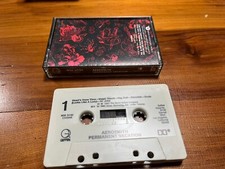 Aerosmith Permanent Vacation Cassette Tape