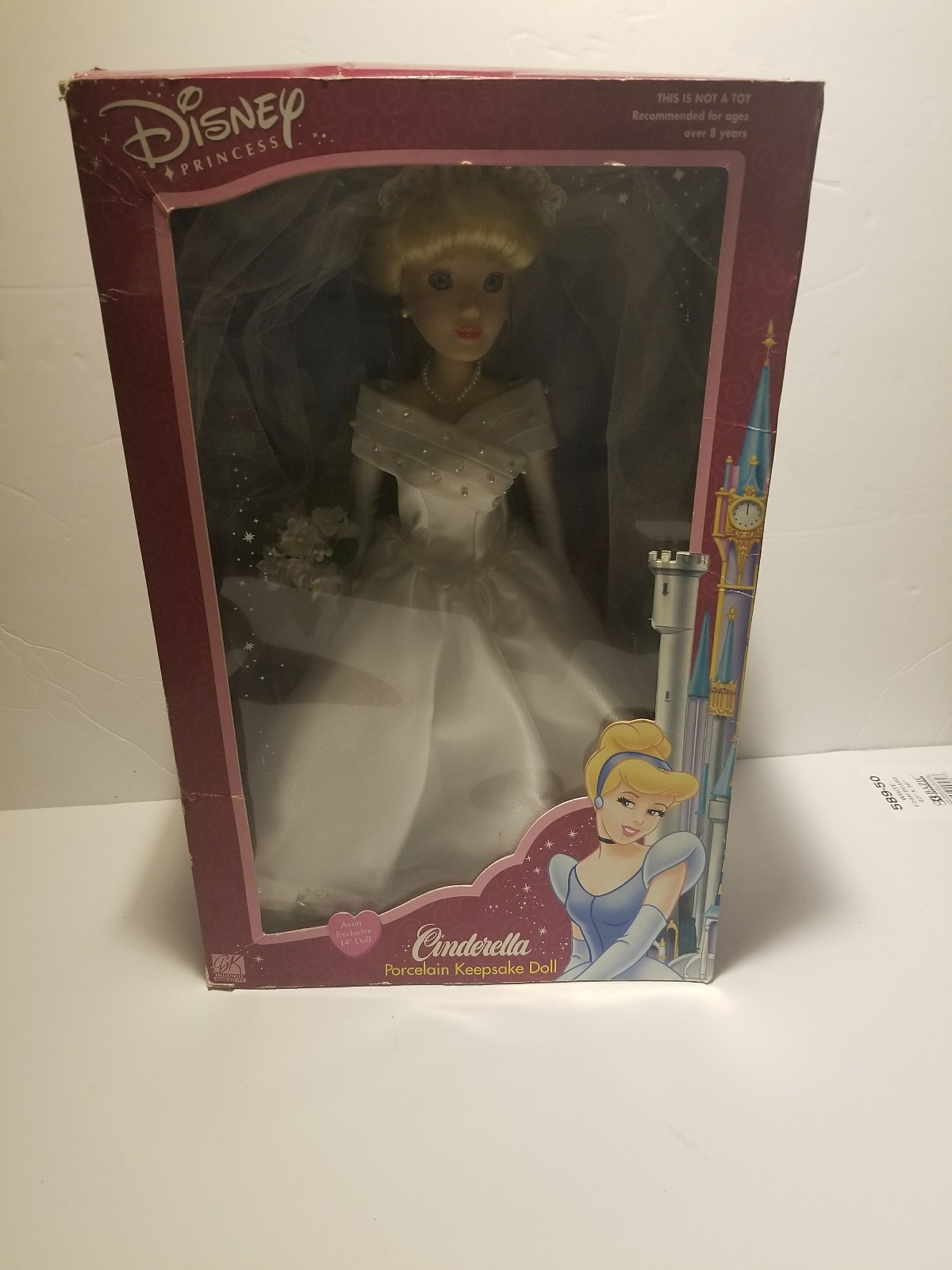 cinderella porcelain keepsake doll 2002