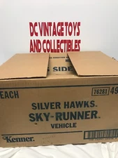 VINTAGE KENNER VERY RARE SILVERHAWKS SKY RUNNER VEHICLE Empty Shipping Box Only