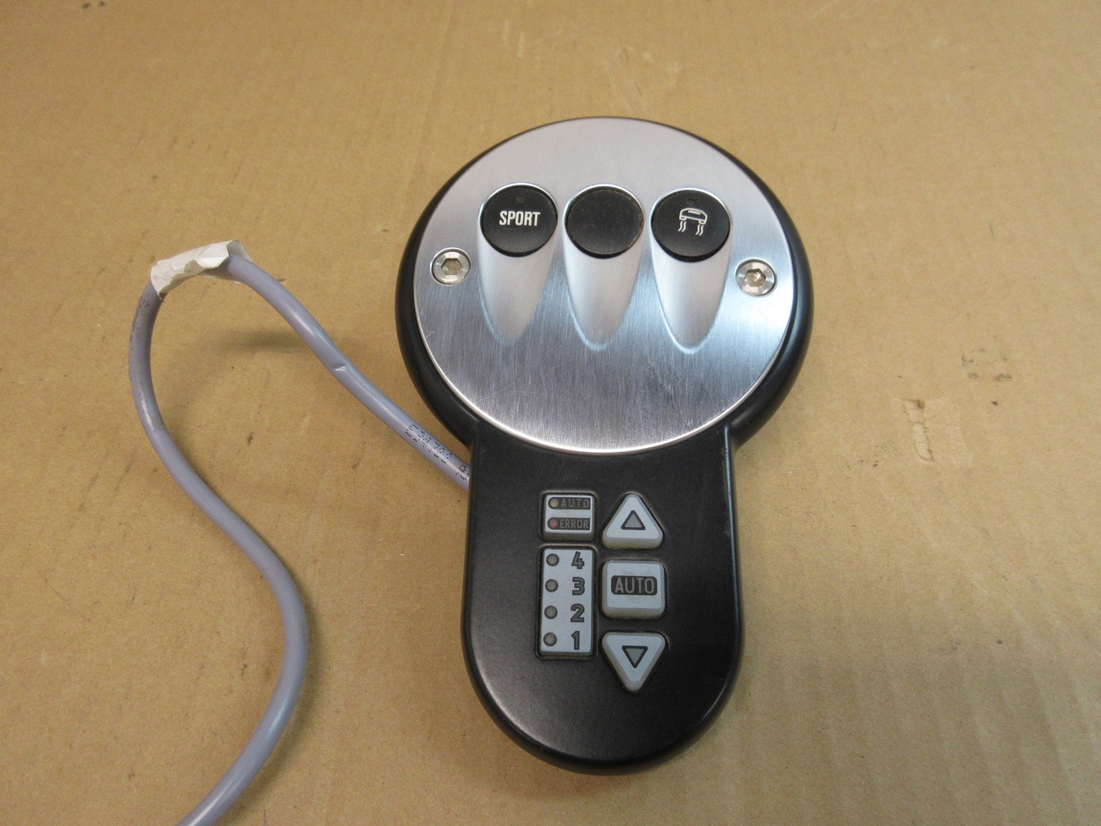 04 Lamborghini Murcielago #1025 E-Gear Selector Plate Sport Auto Switch Assembly