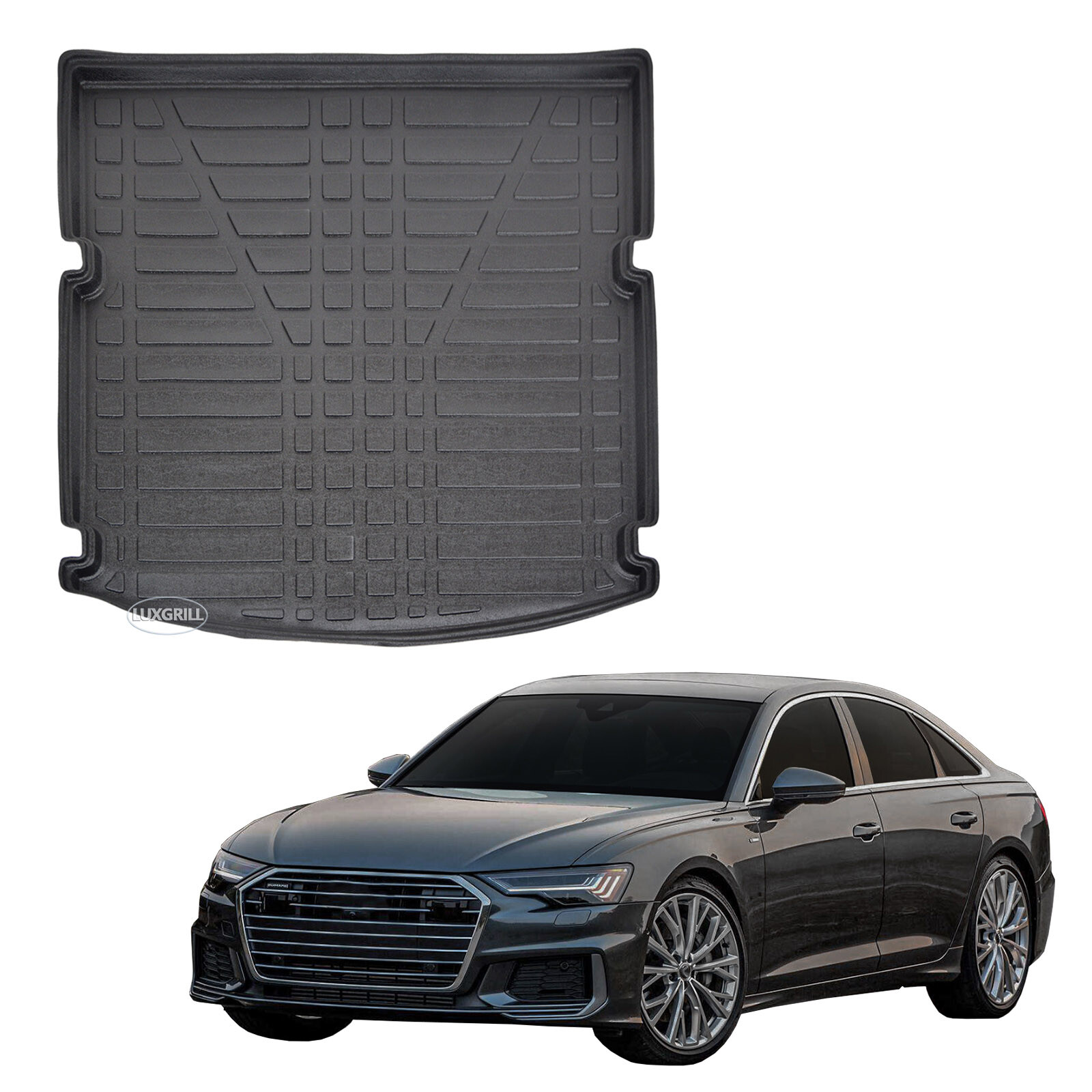 Tapis de coffre sur mesure Audi A6 C8 2018-2025 protection caoutchouc