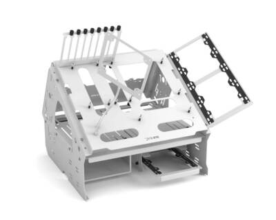 Praxis WetbenchSX Open Air Computer Test Bench Pro - Angled Edition