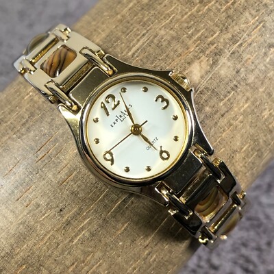 LA Express Women LAYY2048 Dress Gemstone Silver Tone 22mm Quartz Watch 6 3/4''