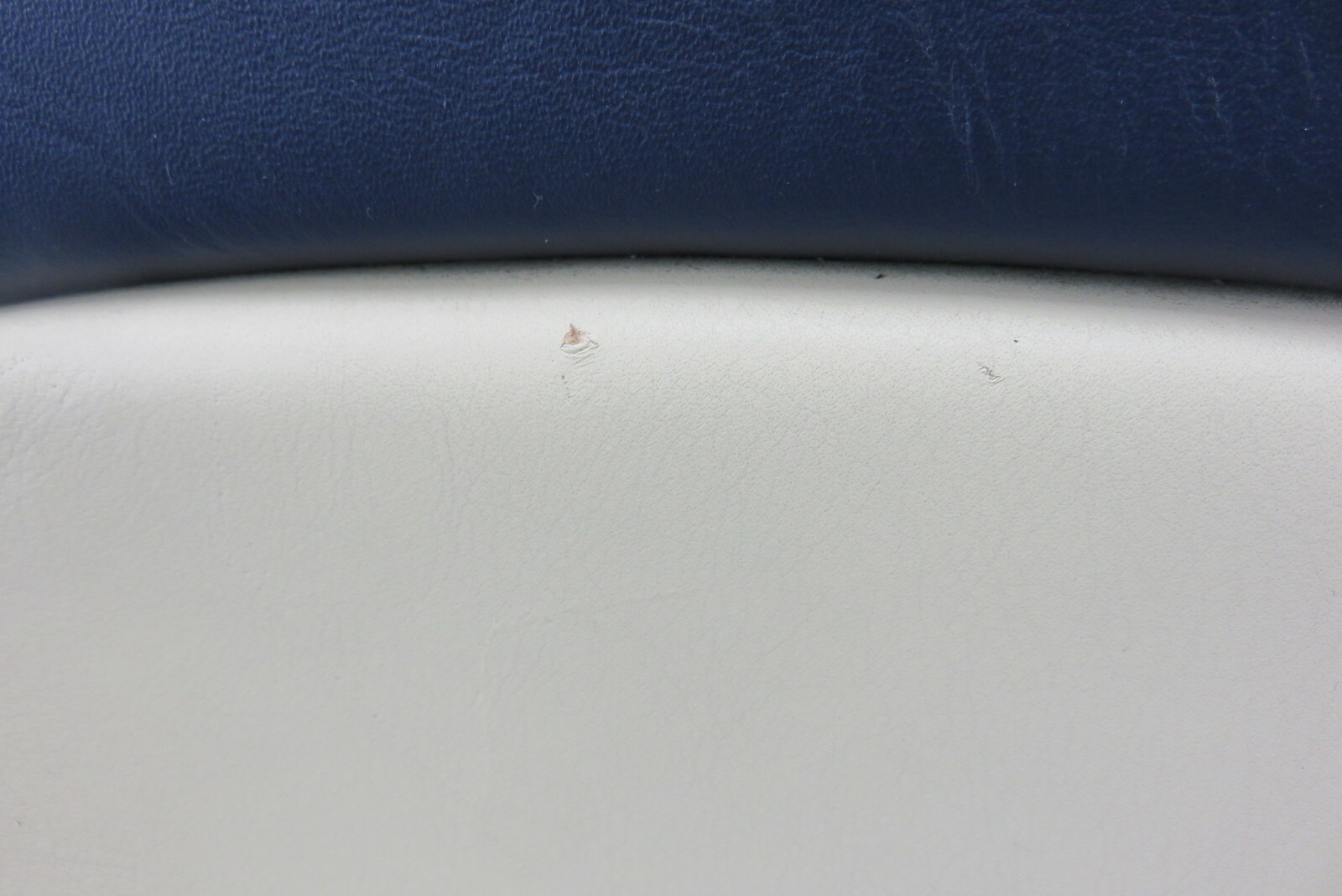 03 Aston Martin DB7 left quarter panel interior trim blue tan