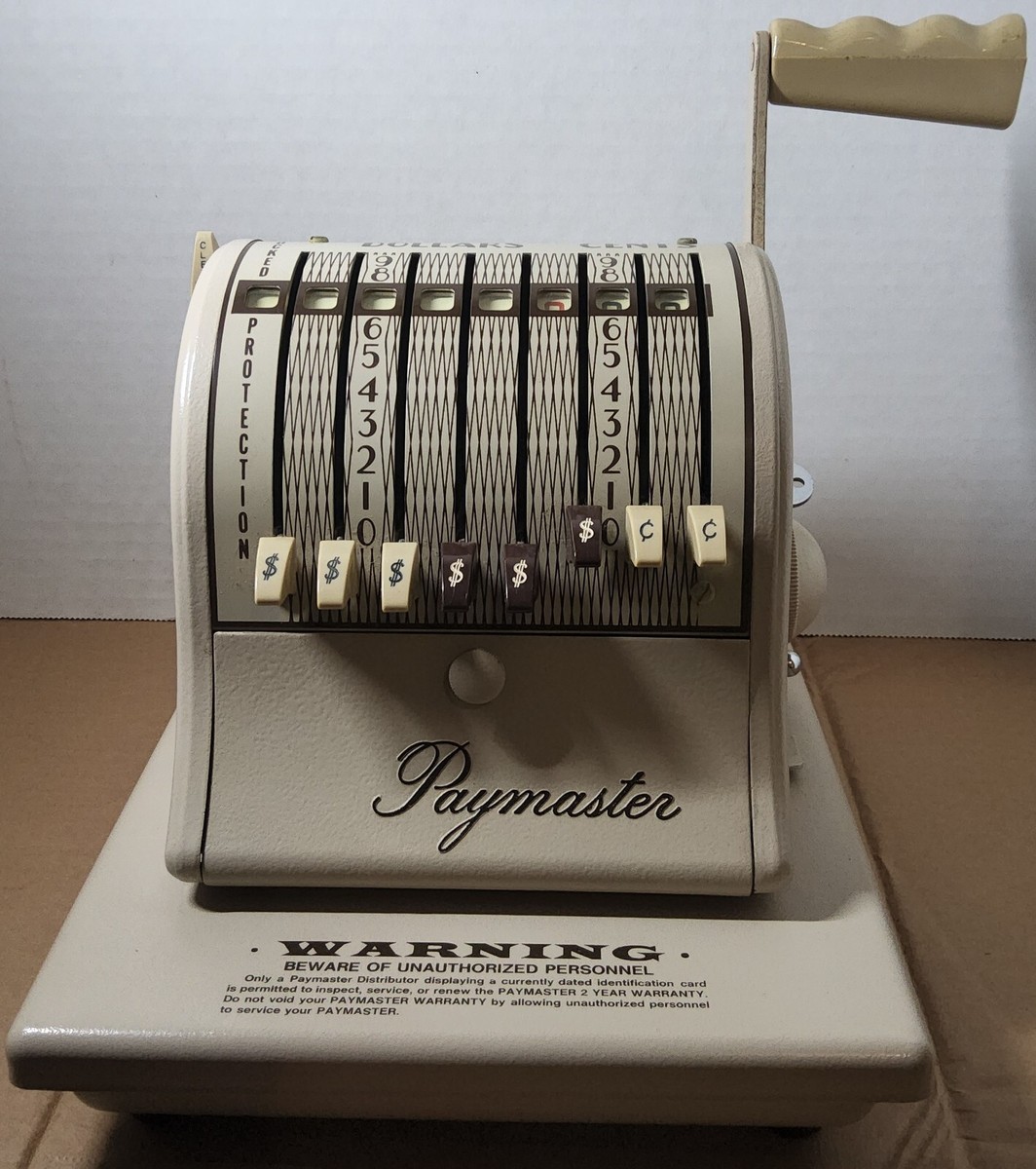 USAビンテージ PAYMASTER S-1000 小切手プリンター USAビンテージ