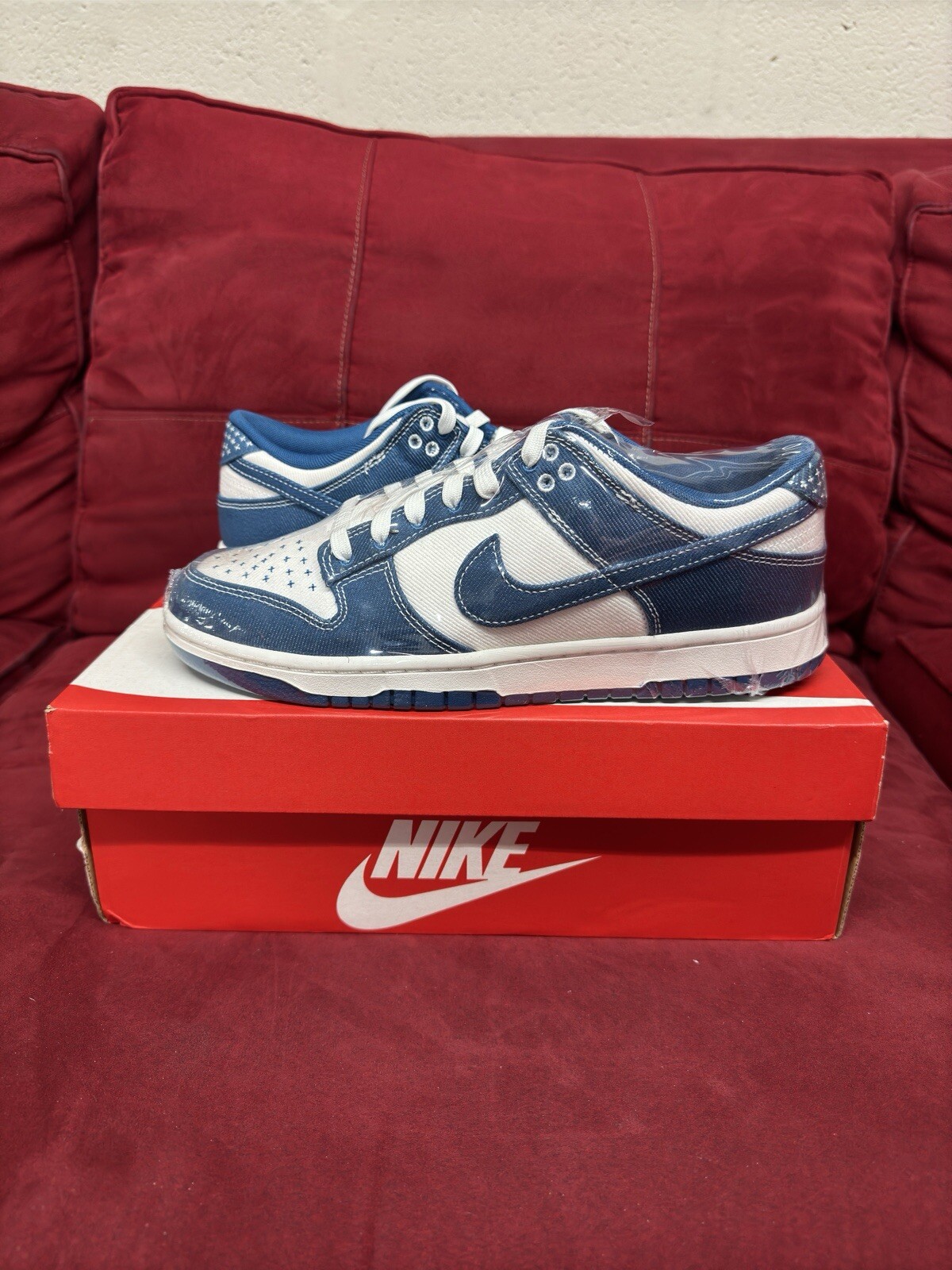✅Nike Dunk Low Sashiko “Industrial Blue”✅