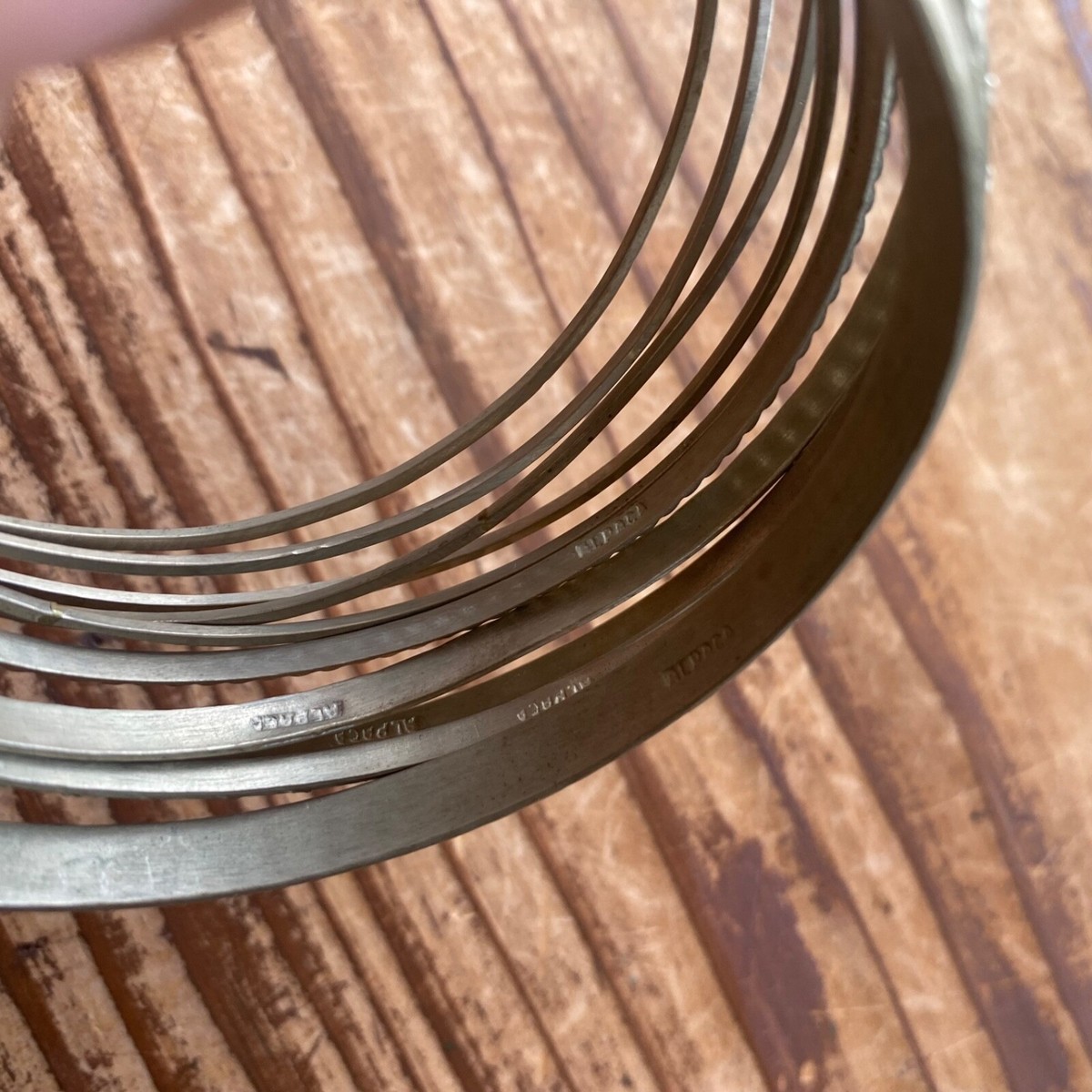 UNDERCOVER 2003SS SCAB Ethnic Bangle Bracelet Silver 10