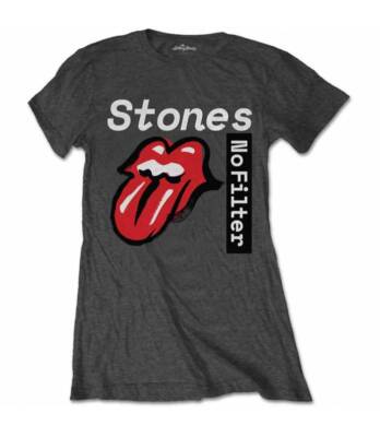 ROLLING STONES No Filter Lizenzoffizielles RockOff Damen T-Shirt