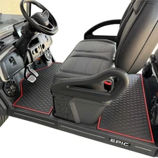 Xtreme Mats Full Coverage Golf Cart Floor Liner Mat Set Fits - EPIC E40FX