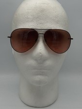 Serengeti 6826 Medium Aviator Brown Frames Gradient Lens Sunglasses Sz 60-13