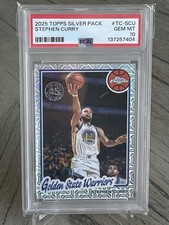 2025 Stephen Curry Topps Silver Pack 45th Anniversary Mojo PSA Gem Mint 10 🔥🔥
