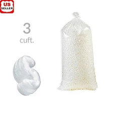 Eco-Friendly Packing Peanuts 3.5 Cubic Feet Lightweight Styrofoam Filling Supply