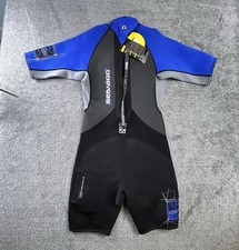 Sea Doo BRP Wet Suit 4-Way Flex Stallion Blue/Black/Grey SD8117 Men's L NWT