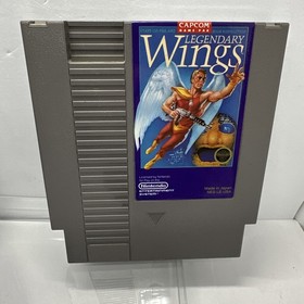 NES Legendary Wings w/Box Nintendo Entertainment System Cleaned & Tested